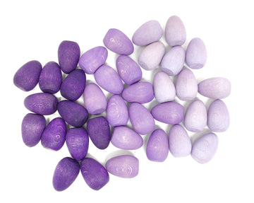 Houten mandala eggs - Grapat